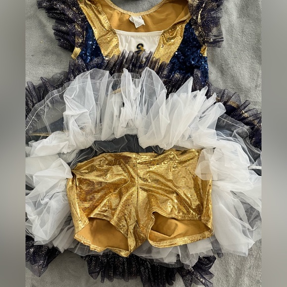 A Wish Come True: 17557 Achors Aweigh Dance Costume Uniform Navy Sailor - Picture 3 of 4